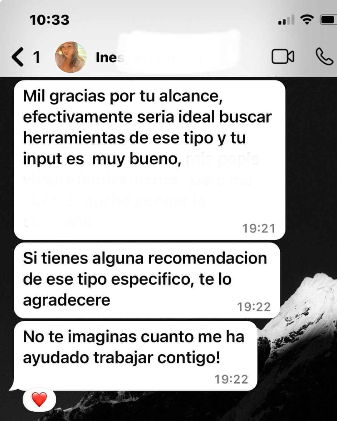 Testimonio Elena Chamorro Psicologia transpersonal 1